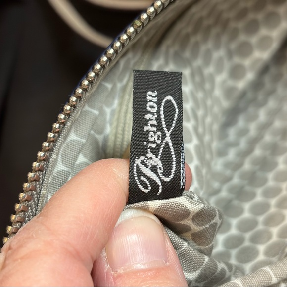 Brighton Crossbody Bag in Cream and Blue - Picture 3 of 8